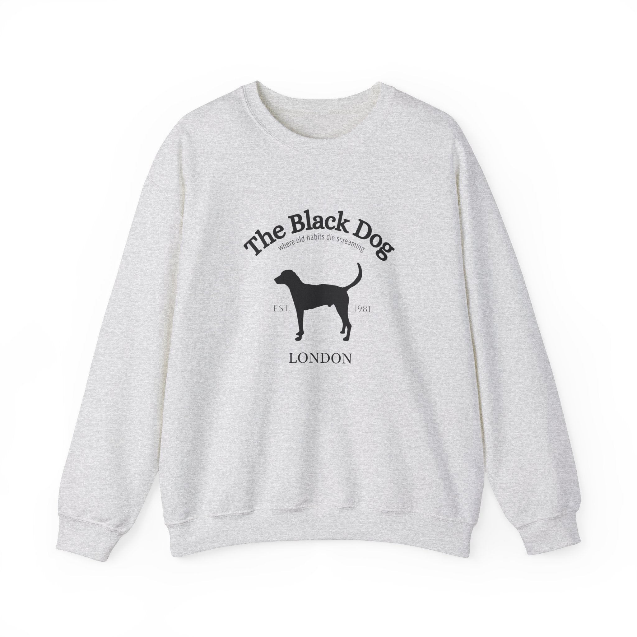 Black dog sweatshirt online